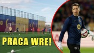 Tak trenuje Wojciech Szczęsny! Obrazki prosto z Barcelony | Sport.pl w Barcelonie