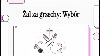 Żal za grzechy Wybór