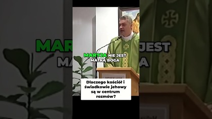 Dlaczego Kościół i Świadkowie Jehowy są w centrum rozmów ks Piotr Pawlukiewicz