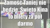 Zamość: Taniej nie będzie.  Święto Kina to bilety za pół darmo