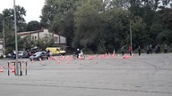 Konkurs na najlepszego policjanta na motocyklu