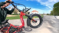 ELEKTRYCZNY SKŁADAK NA SKATE PARKU test Fafrees F20 MAX