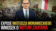 Expose Mateusza Morawieckiego.  Wniosek o wotum zaufania i głosowanie | Sejm na żywo