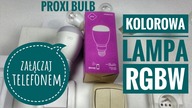 Jak podłączyć - PROXI Bulb lampa RGBW sterowana smartfonem - System Proxi odc. 3