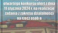 Zamość: Rozstrzygnięcie otwartego konkursu ofert z dnia 11 stycznia 2024 r.  na real...