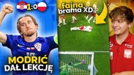 tym pięknym GOLEM Modrić pokonał Polskę 1:0! Szymański miał NA TO NIEZŁY WIDOK XD