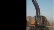 LiveLeak - Electoral Victory celebrating through stone breaking machine