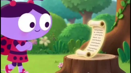 Ladybird Lu talking to the Secret Bug Formula 13