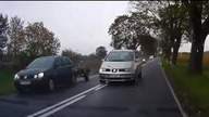 Wyprzedzanie przed zakrętem