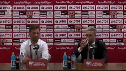 Reprezentacja Polski: Jerzy Brzęczek - po meczu z Izraelem - konferencja prasowa (10.06.2019)