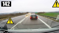 Burak w Skodzie, przyspieszanie, przyhamowanie - zjazd S1 Żywiec