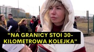 Na granicy stoi kolejka na 30 kilometrów