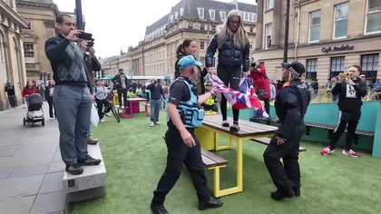 Flaga Brytyjska uznana za zakazany symbol w okupowanym kraju.