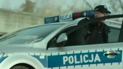 Reakcja dziecka na policjanta 