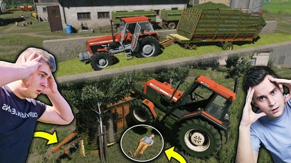 PRZEJECHAŁEM CZŁOWIEKA DOSZŁO DO WIELKIEJ AWANTURY NA PODWÓRKU POLICJA MNIE ...  POLSKA WIEŚ 207