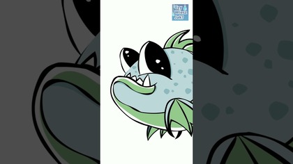 Rysowanie pirani w dżungli dla dzieci