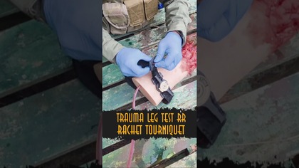  NOWA STAZA RHINO RESCUE RATCHET  HARD TEST! | TRAUMA LEG