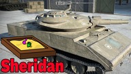 Sheridan na Piaskownicy - World of Tanks