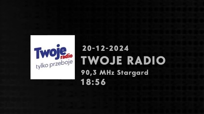 TWOJERADIO - 20-12-2024 - Dżingle, Wejścia prezenterskie, Reklama, Wiadomości, Pogoda