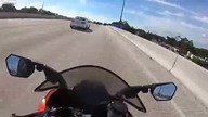 Tak się kończy ściganie na autostradzie