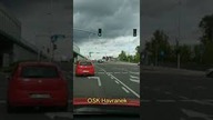 Ruch okrężny - zawracanie na skrzyżowaniu z wyspą centralną.  #1 #jazdydoszkalającewarszawa
