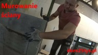 Murujemy ścianę | Jak murować | Jakie proporcje cementu i piasku do murowania | dom25tys #pawełwaga