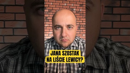 JANA SZOSTAK NA LIŚCIE LEWICY? #wybory #shorts