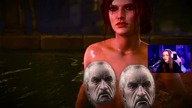 Geralt kąpie się z Triss i walczy potem z krabopająkiem
