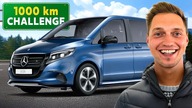 Przejechałem 1000 km ELEKTRYCZNYM MERCEDESEM EQV!  Ładowanie co 200 km?