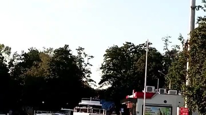 Orlen - Wodna stacja benzynowa na Mazurach! Giżycko! Kolejki i tłumy po paliwo!