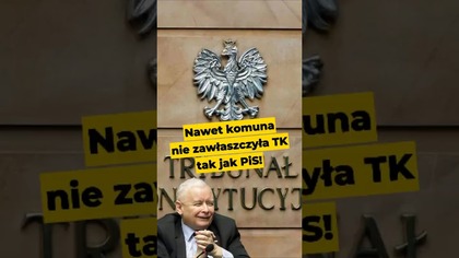 Nawet komuna nie zawłaszczyła TK tak jak PiS! #TrybunałKonstytucyjny #polityka #Blajerski #Polska