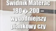 Świdnik: Materac 180×200  wygodniejszy piankowy czy sprężynowy?