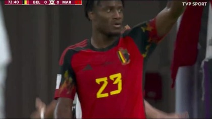 Belgia 0-2 Maroko [Bramki] 2022