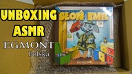 Unboxing ASMR  Słoń Emil  Gra planszowa od Egmontu