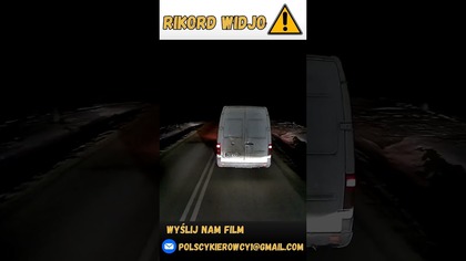 Wymuszenie pierwszeństwa przez kuriera Fedex #kurier #fedex #polska #polscykierowcy #polskiedrogi