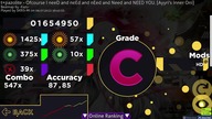 orp  #73 | Ofcourse I neeD and Need and NEED YOU.  | Ayyris Inner Oni 6,83* +HD [OSU!TAIKO]
