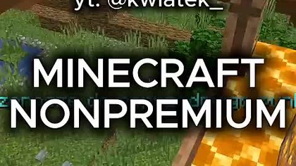 MINECRAFT PREMIUM VS NONPREMIUM