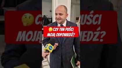 CZY TVN PUŚCI MOJĄ ODPOWIEDŹ?
