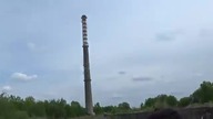 Pozostałości po fabryce i komin - Urbex