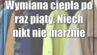 Wymiana ciepła po raz piąty.  Niech nikt nie marznie
