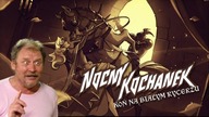 Koń na białym rycerzu - Ferdek Kiepski - Cover AI (Kits. ai)