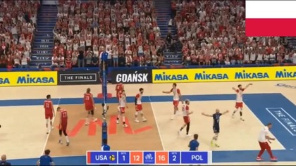 Polska 3:1 USA / Liga Narodów siatkarzy finał (23. 07. 2023) #shorts