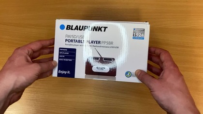 UNBOXING: Radio przenośne z pilotem Blaupunkt PP5BR
