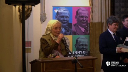 Siostra Małgorzata Chmielewska: Nie wolno nam milczeć | XI Festiwal Kultury Protestanckiej
