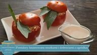 ZAPIEKANE POMIDORY FASZEROWANE resztkami i dobrociami z ogródka