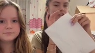 Prezent urodzinowy od 9-letniej siostry 