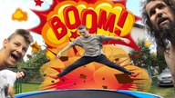 POŁAMALIŚMY NOWĄ TRAMPOLINĘ W 5 MINUT bmx + hoverboard / 2019#23