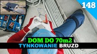 Odcinek 148.  Budowa domu do 70m2.  Tynkowanie bruzd po przewodach elektrycznych.
