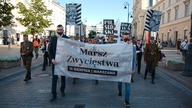 Młodzież Wszechpolska świętuje 101.  rocznicę zwycięskiej Bitwy Warszawskiej