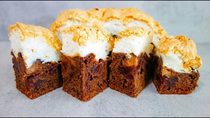 Ciasto Słodkie Uniesienie  luksusowy smak za grosze! Puszysta beza i dżem na kakaowym spodzie!